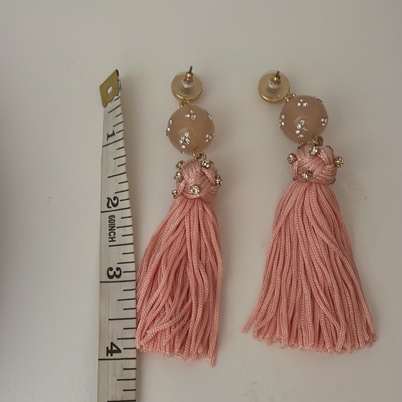J. Crew Tassel Statement Earrings - Picture 3 of 7